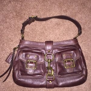 Coach Purse - Authentic Brown Leather
